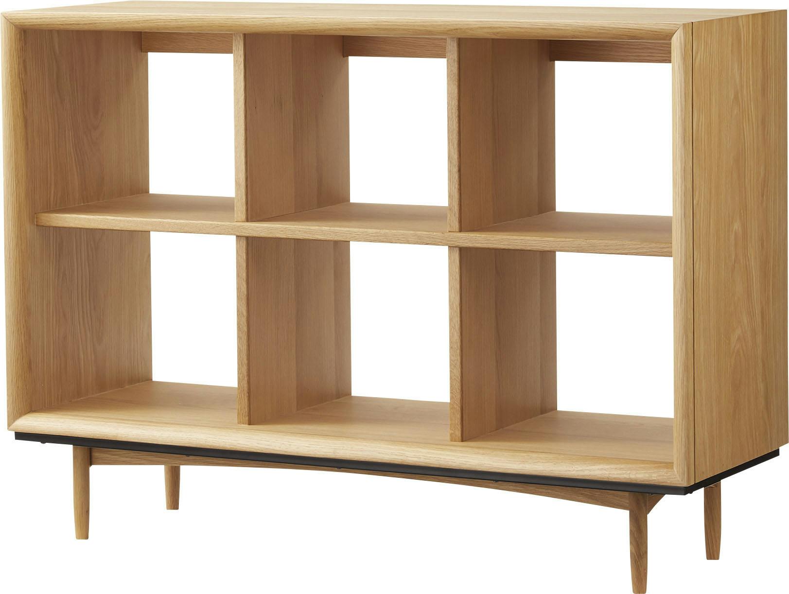 オープンシェルフ　／色：ナチュラル　／　幅100×奥行34×高さ72cm　／　　組立式 【送料込み】