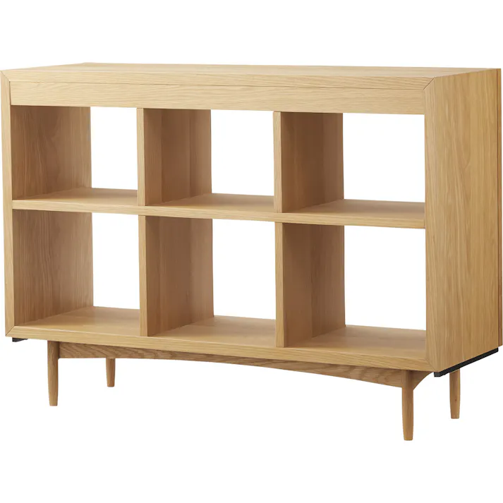 オープンシェルフ /色:ナチュラル / 幅100×奥行34×高さ72cm / 組立式 【送料込み】