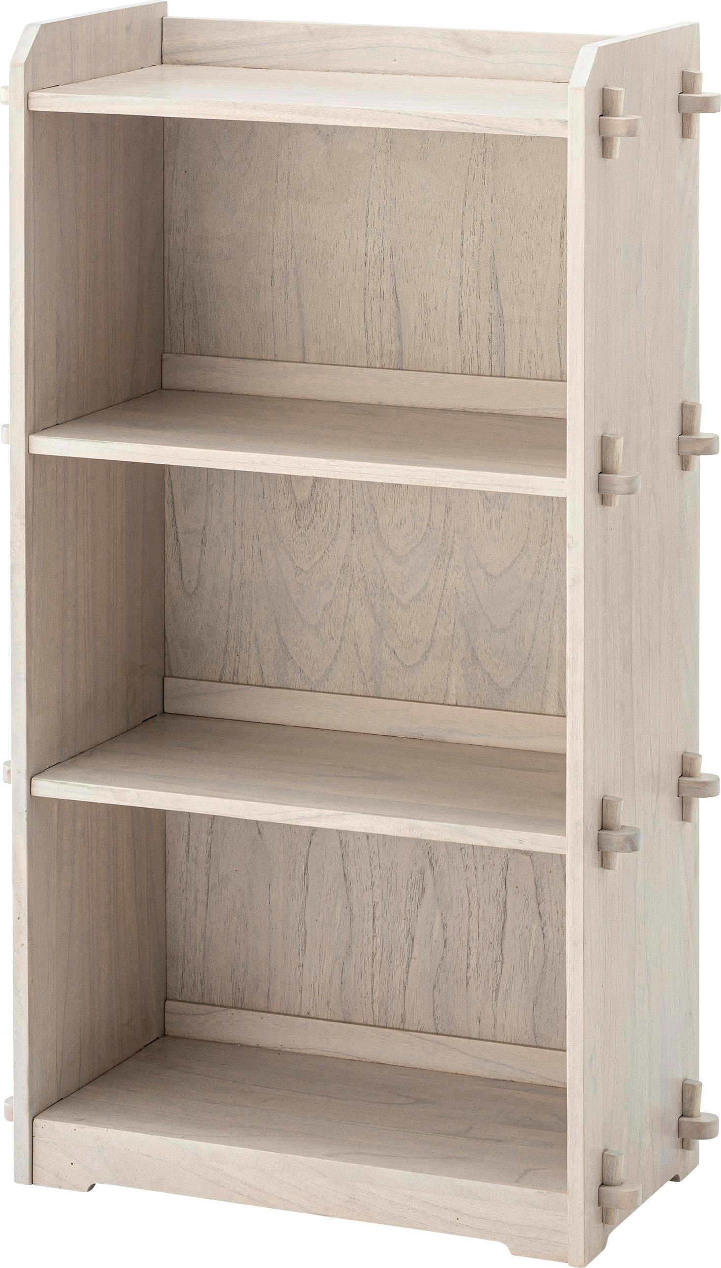 シェルフ3D　／色：ホワイト　／　幅56×奥行27×高さ95cm　／　　組立式 【送料込み】