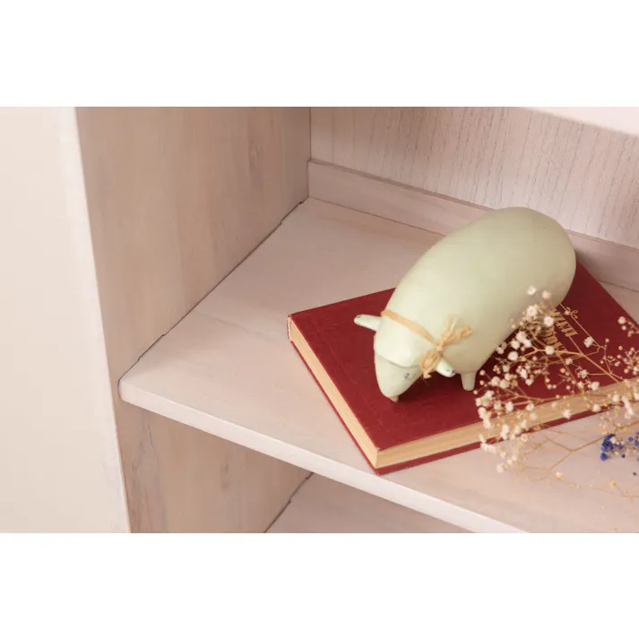 シェルフ3D /色:ホワイト / 幅56×奥行27×高さ95cm / 組立式 【送料込み】