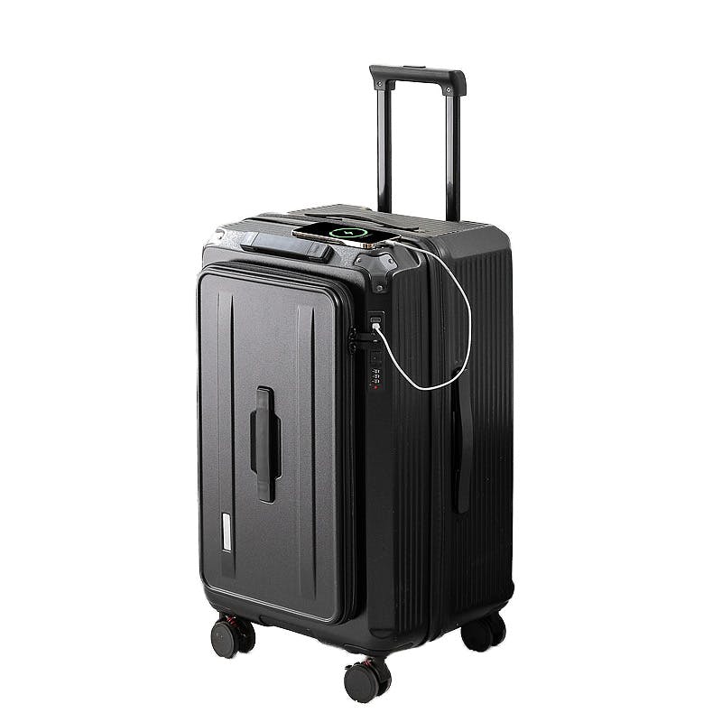 キャリーケース スーツケース 機内持ち込み 5輪式 軽量 PC素材 多機能 TSA ロック 充電ポート 大容量スーツケース 耐衝撃 静音 ストッパー付き キャリーケース