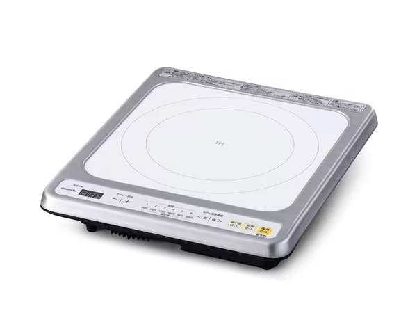 1口ビルトインIHクッキングヒーター ホワイト