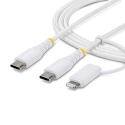USB-C�[�d�P�[�u��/2m/Lightning�A�_�v�^�[�t/30W 60W(3A) �g�сE�X�}�z�O�b�Y