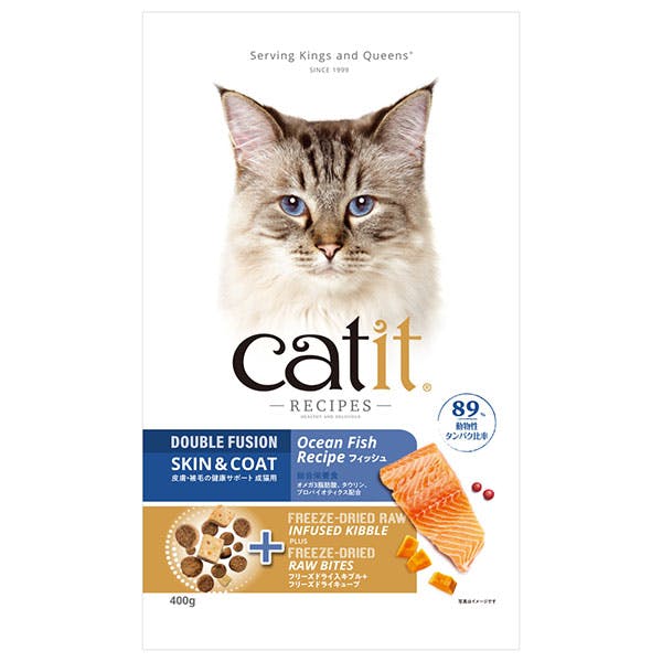 Catit Recipes レシピーズ 被毛ケア フィッシュ 400g