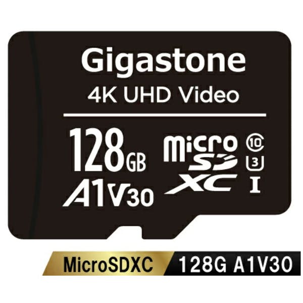 microSDXCカード 128GB SDカードケース付き UHS-I U1 A1 V30スペック 最大