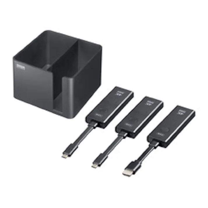 4K対応ワイヤレスHDMIエクステンダー(Type-C送信機2台・収納BOXセッ)