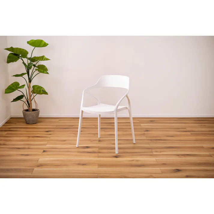 チェア /色:ホワイト / 幅57×奥行52×高さ79.5×座面高45cm / 椅子 おしゃれ ダイニングチェア 完成品 【送料込み】
