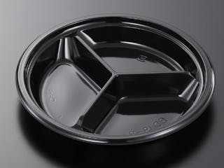 【20点/バラ】オードブル容器 HS PD 19-3 BK 身 【送料込み】 中央化学