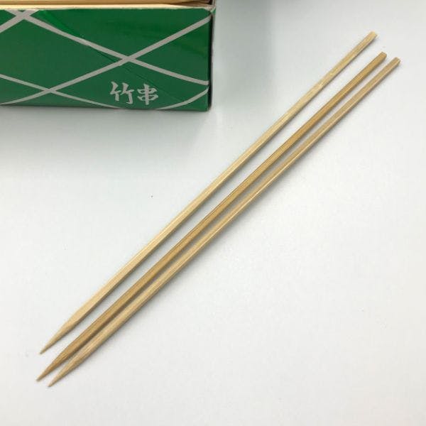 【1点/バラ】竹角串 18cm 800g箱入