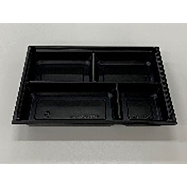 200点/ケース】折箱 新ワン折重 90×60 J-4 黒底 【送料込み】 アクタ