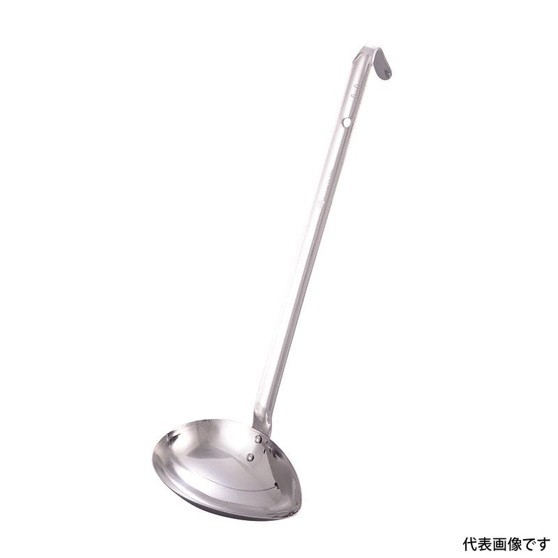 【1点/ケース】調理道具 18-8横口レードル 180cc