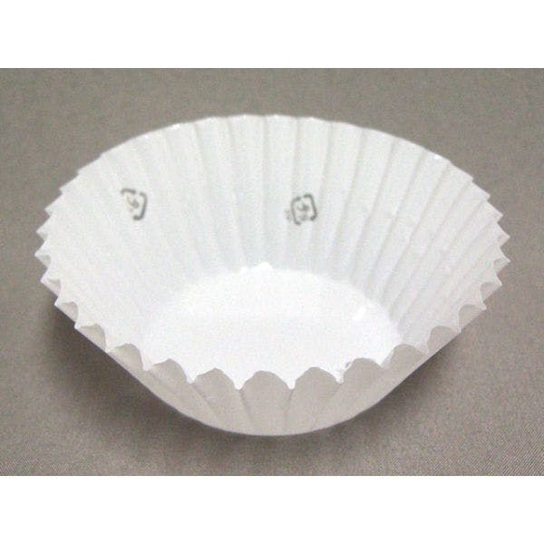 【60点/ケース】おかずカップ OPPフレアラミケース 9F ホワイト 500枚入 セイコー