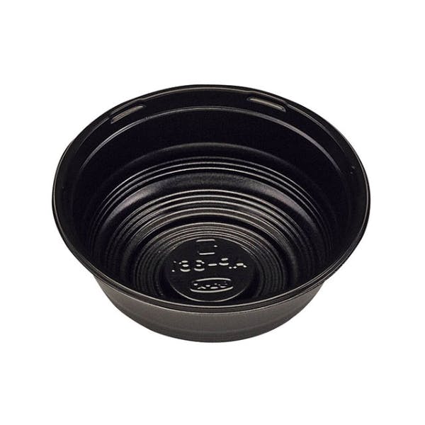 【800点/ケース】どんぶり容器 AP-361 黒 本体 【送料込み】 エフピコチューパ