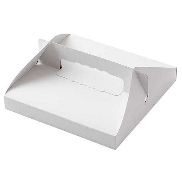 【200点/ケース】ピザ箱 184 ピザ ホワイト 大 【送料込み】 愛宝