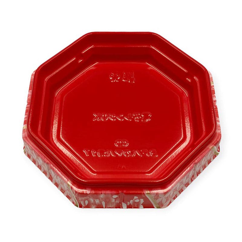 【50点/バラ】寿司容器 BFハカマ八角17 花織 本体(N) 【送料込み】 シーピー化成