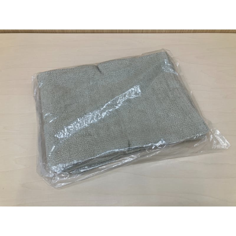 【400点/ケース】カラーぞうきん(裸)30g ベージュ ベトナム産 【送料込み】 中村