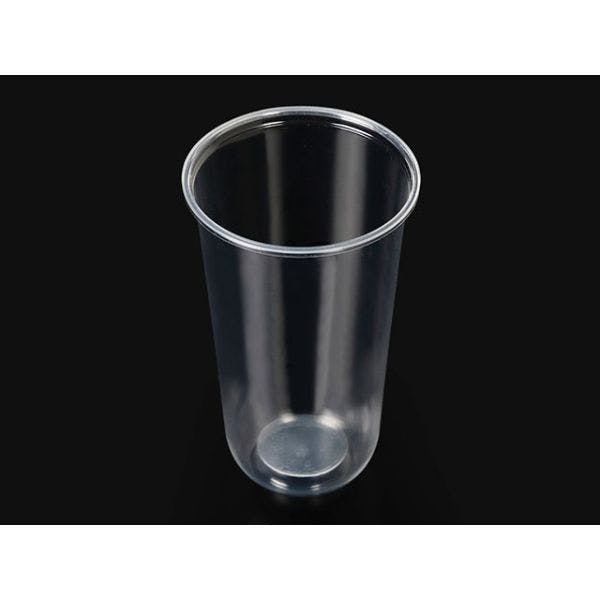 【50点/バラ】プラコップ タピオカU型カップ Q-700PP(24oz) 本体 【送料込み】 ケーピープラテック