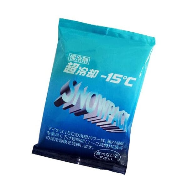 【10点/バラ】保冷剤 スノーパック 超冷却-15℃ 50g 三重化学工業