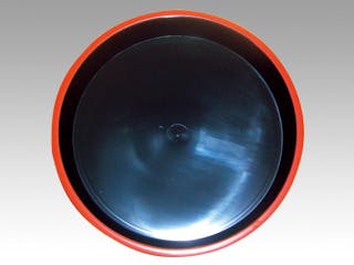 【10点/バラ】寿司桶 盛込桶 DM-20 フチ朱 【送料込み】 新廣瀬商事