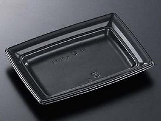 800点/ケース】軽食容器 CT 沙楽 K18-13 BK 身 【送料込み】 中央化学