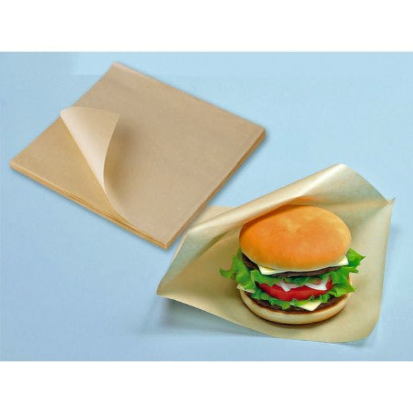 【2000点/ケース】バーガー袋 No.22 未晒無地 【送料込み】 福助工業