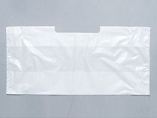 【100点/バラ】弁当袋 キャリーバッグ ランチ 大 乳白 【送料込み】 福助工業