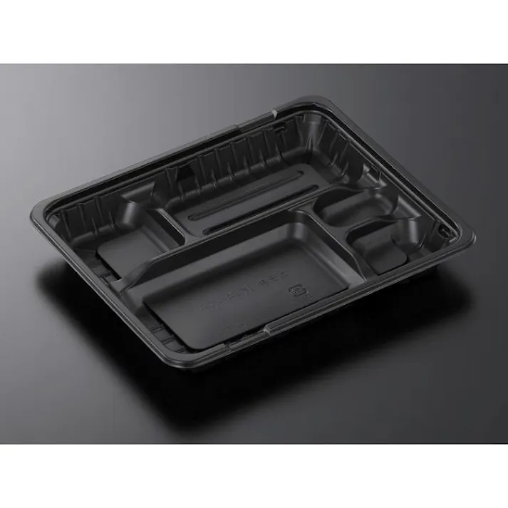 【800点/ケース】弁当容器 CT ガチ弁 LIK24-20A BK 身 【送料込み】 中央化学