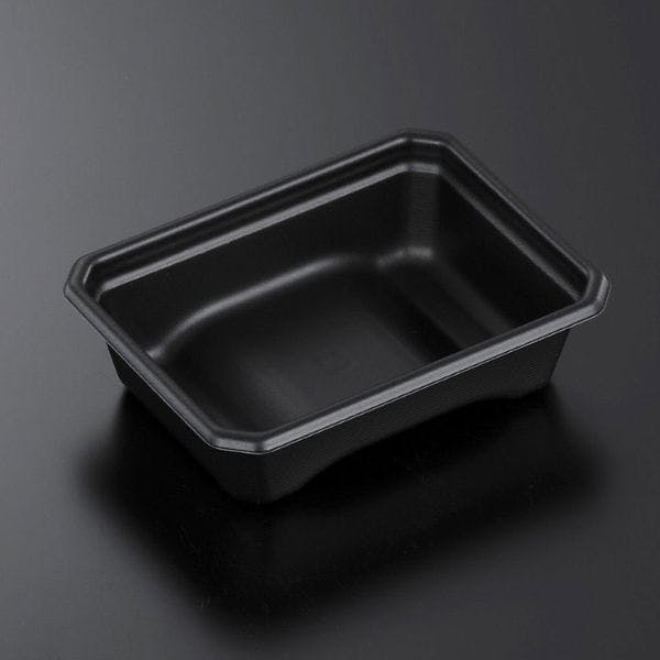50点/バラ】どんぶり容器 SD 冨重 K 16-12 BK 身 【送料込み】 中央