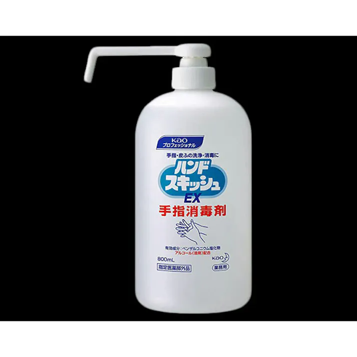 【1点/バラ】アルコール消毒剤 ハンドスキッシュEX800mL 花王