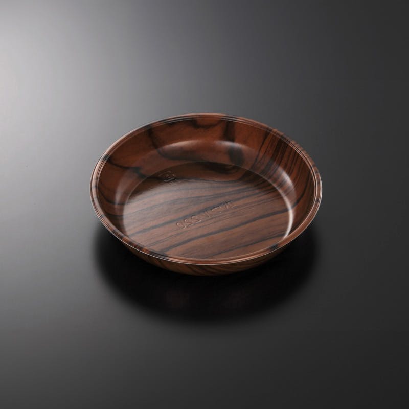 【50点/バラ】惣菜容器 CF ボウル 220 木理DBR両 身1 【送料込み】 中央化学