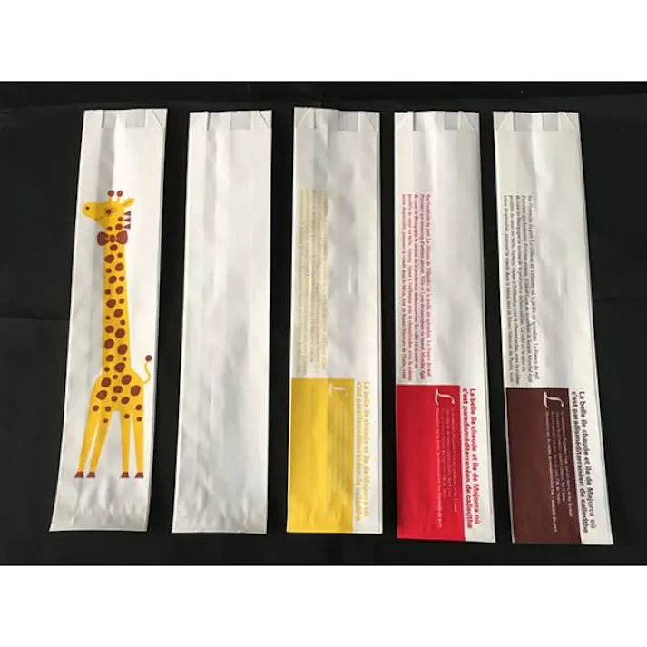 【100点/バラ】スナック袋 CRS-2チュロス袋(無地) 【送料込み】 大阪ポリエチレン販売