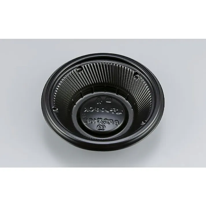 【450点/小箱】どんぶり容器 BF丸丼16L 黒 本体 【送料込み】 シーピー化成