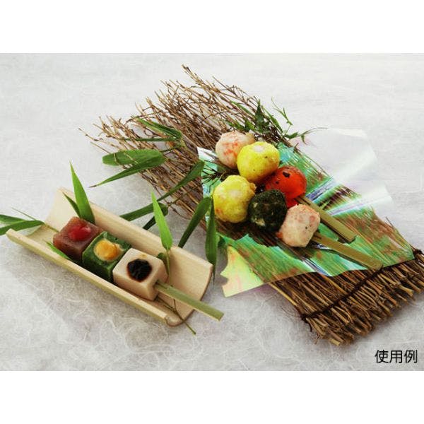 300点/ケース】竹かご 5158 小笹筏皿 16×11 【送料込み】 神堂 | 紙皿