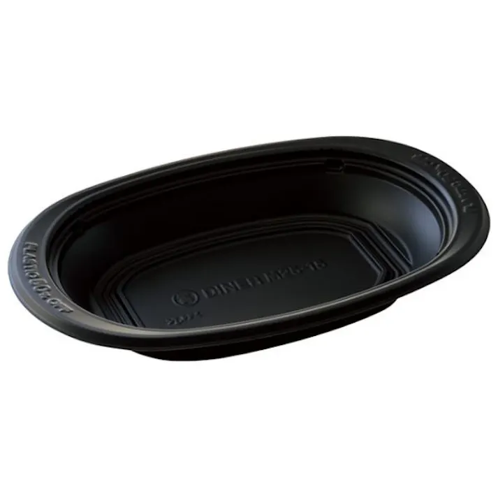 【50点/バラ】軽食容器 TA DINER М25-15 BK 【送料込み】 中央化学