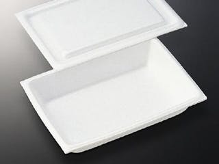 【1400点/ケース】弁当容器 重ね折 A 共付 【送料込み】 中央化学