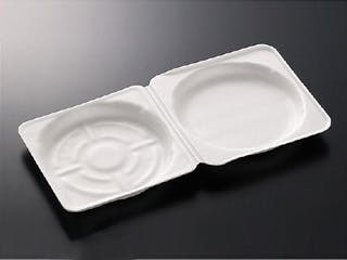 【50点/バラ】軽食容器 お好み焼-1 中央化学