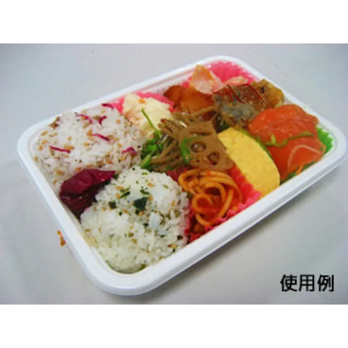 【1200点/ケース】軽食容器 CF キャリア 4 白 身L 【送料込み】 中央化学