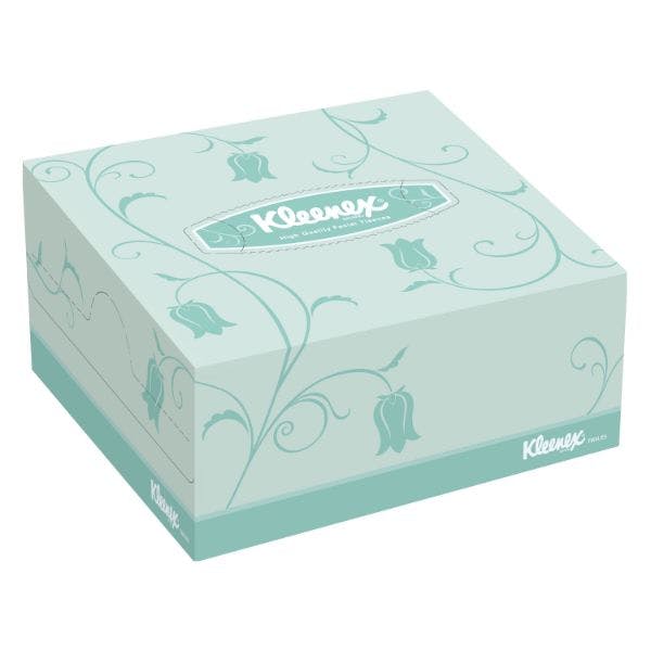 【1点/バラ】ティッシュペーパー クリネックスティシュー ハーフ 100W 1/2カット 【送料込み】 日本製紙クレシア