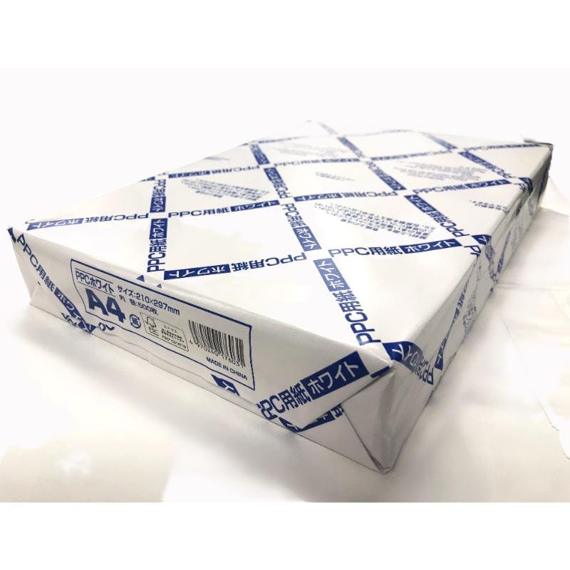 【5点/ケース】プリンター用紙 IDEホワイトコピー用紙 A4 500枚入 【送料込み】 イデシギョー