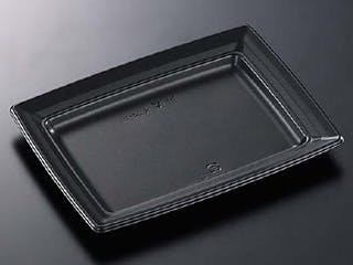 50点/バラ】軽食容器 CT 沙楽 K24-18 BK 身 【送料込み】 中央化学