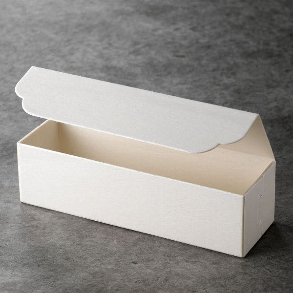 【25点/バラ】ケーキトレー ポプラの箱 スリムボックス 【送料込み】 アサヒグリーン