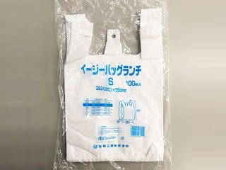【100点/バラ】レジ袋 イージーバッグ ランチ S 福助工業