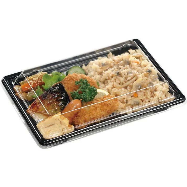 【50点/バラ】弁当容器 MSDアコード23-16-1黒 【送料込み】 エフピコ