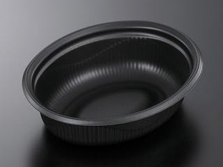 【600点/ケース】カレー容器 SD ビストロM20-16深 BK 身 【送料込み】 中央化学