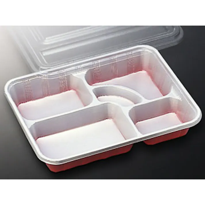 【20点/バラ】仕出し弁当容器 DX 仕切 R-9-N ト付 【送料込み】 中央化学