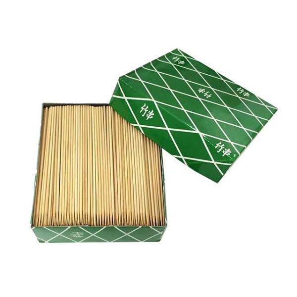 【30点/ケース】竹串15cm 800g箱入り(約1200本入) マスキ