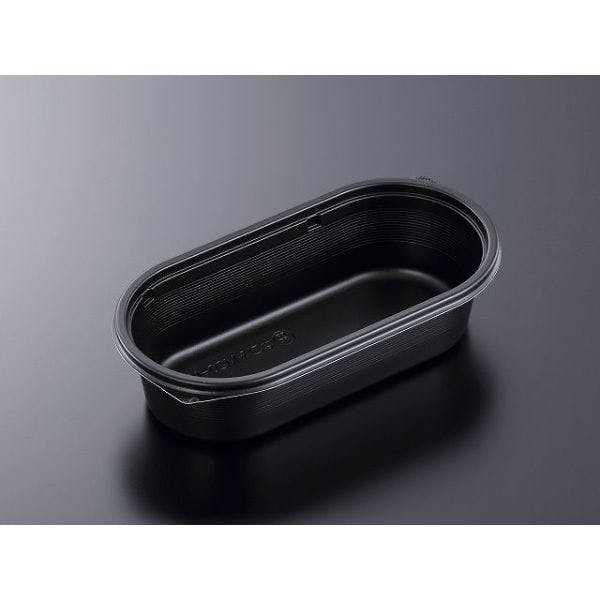 【50点/バラ】弁当容器 CT なごみ M20-10 BK 身 【送料込み】 中央化学
