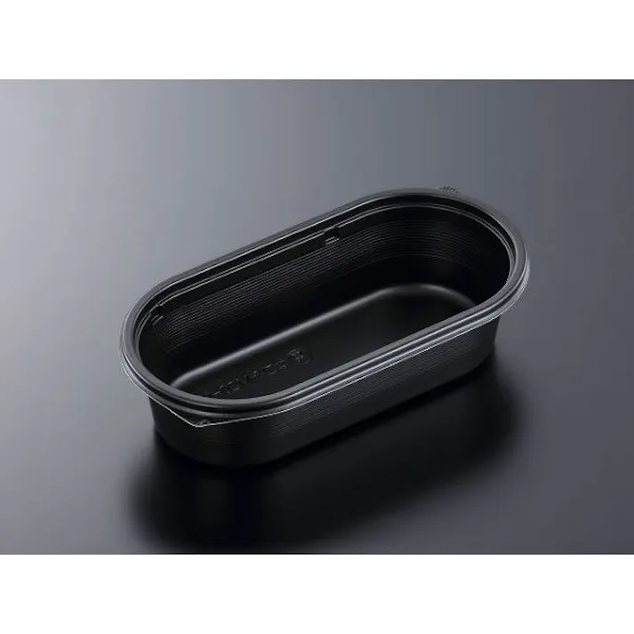 【50点/バラ】弁当容器 CT なごみ M20-10 BK 身 【送料込み】 中央化学