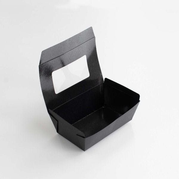 【25点/バラ】デリボックス テイクボックス100FBB(PP)窓付 【送料込み】 北原産業