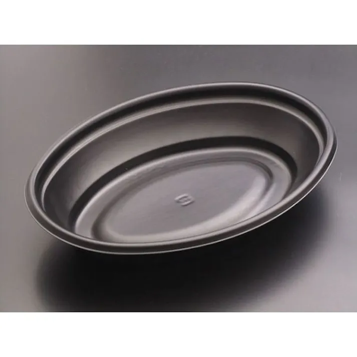 【50点/バラ】惣菜容器 ホットフォーマー PKディッシュ 240B 黒 【送料込み】 リスパック